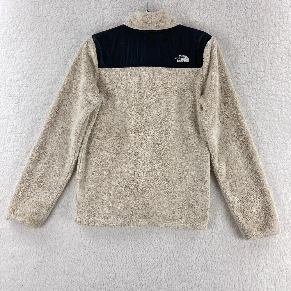 The North Face Ivory Oso‎ 1/4 Snap Pullover Sweater Youth Girls LS Size XL